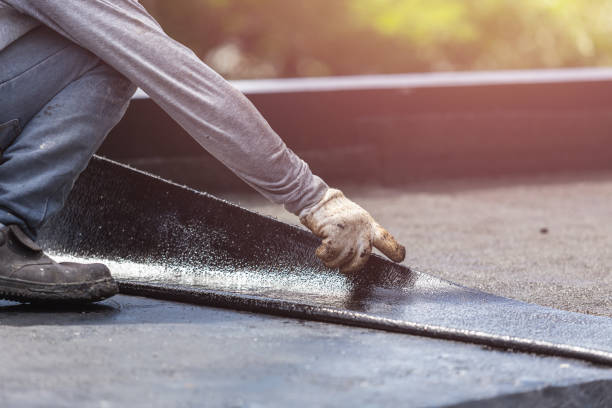 Professional Crawl Space Encapsulation technician working in Middletown, NY
